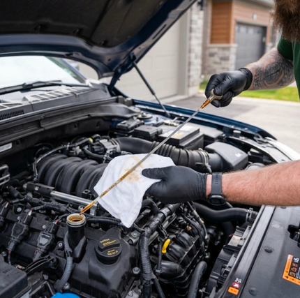 At-Home Vehicle Oil Change